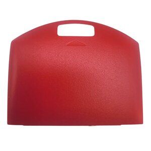 PSP 1000 Battery Cover Replacement Door Lid for OG PlayStation Portable - Red
